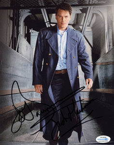 John Barrowman Doctor Who Captain Jack Signed Autograph 8x10 Photo ACOA #5 - Outlaw Hobbies Authentic Autographs