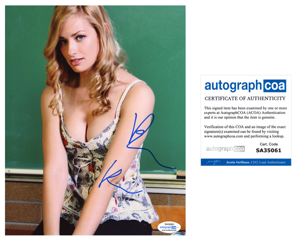 Beth Behrs 2 Broke Girls Signed Autograph 8x10 Photo ACOA #2 - Outlaw Hobbies Authentic Autographs