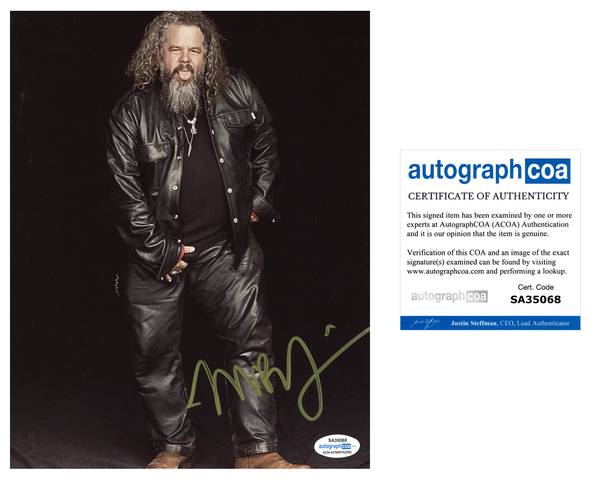 Mark Boone Jr Sons of Anarchy Signed Autograph 8x10 Photo ACOA #2 - Outlaw Hobbies Authentic Autographs
