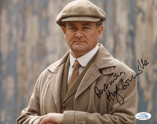 Hugh Bonneville Downton Abbey Signed Autograph 8x10 Photo ACOA #2 - Outlaw Hobbies Authentic Autographs