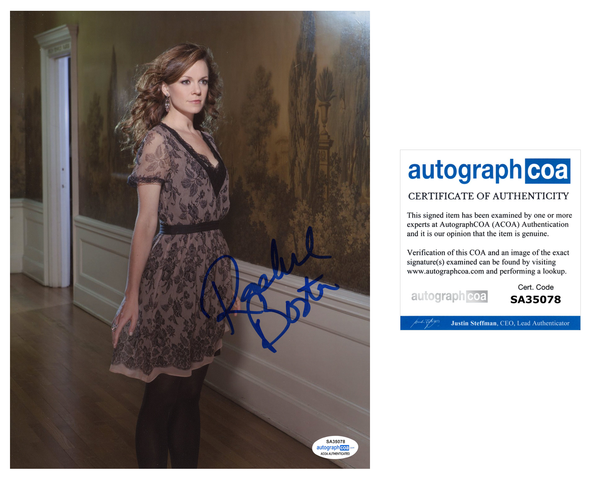 Rachel Boston Sexy Signed Autograph 8x10 Photo ACOA - Outlaw Hobbies Authentic Autographs