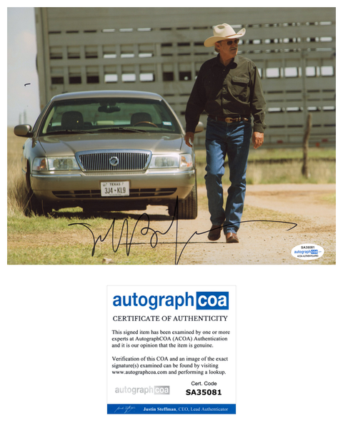 Jeff Bridges Hell or High Water Signed Autograph 8x10 Photo ACOA - Outlaw Hobbies Authentic Autographs