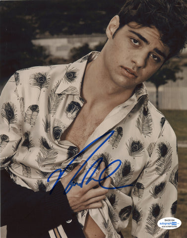 Noah Centineo To All the Boys Signed Autograph 8x10 Photo ACOA #2 - Outlaw Hobbies Authentic Autographs