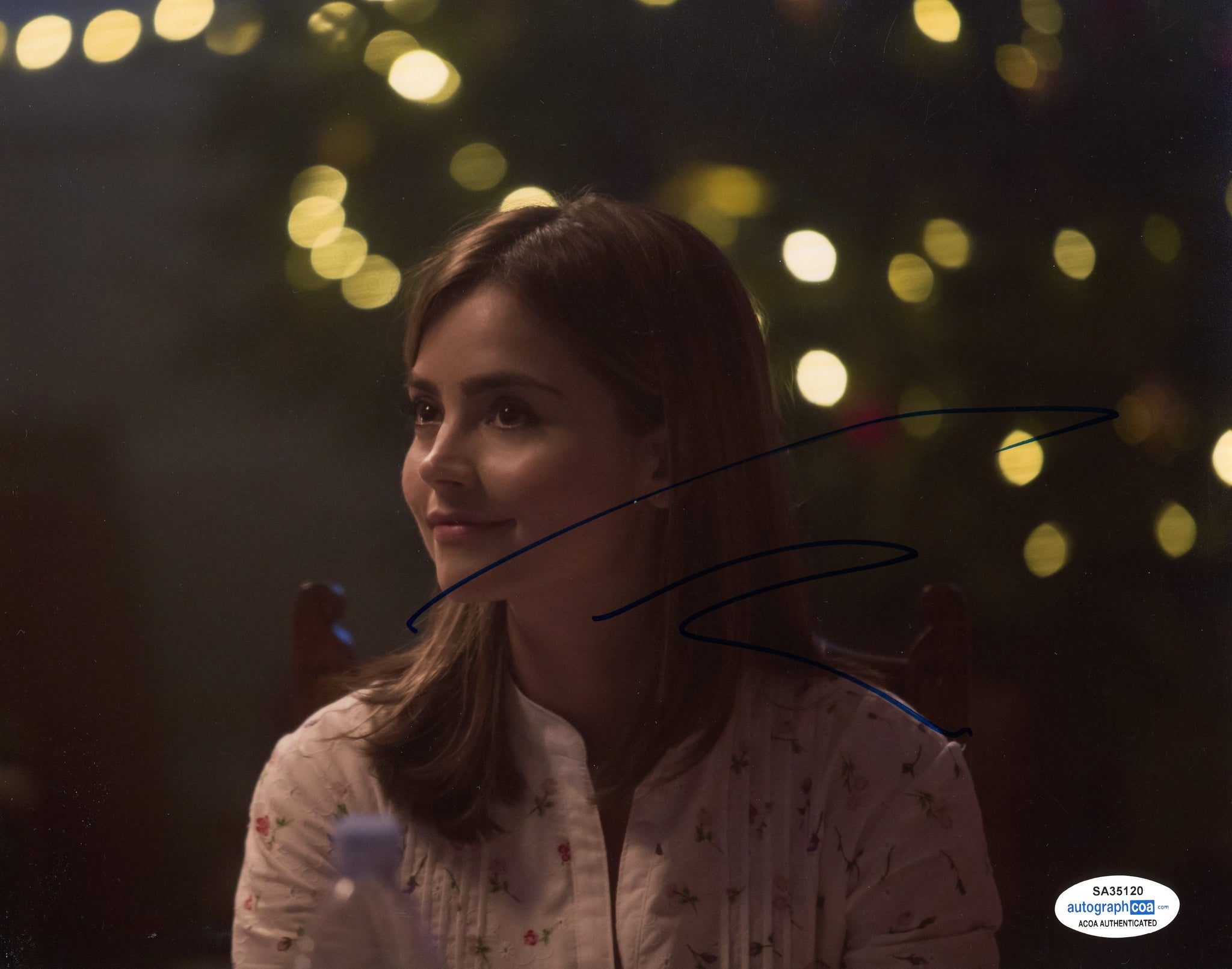 Jenna Louise Coleman Doctor Who Signed Autograph 8x10 Photo ACOA #13 - Outlaw Hobbies Authentic Autographs