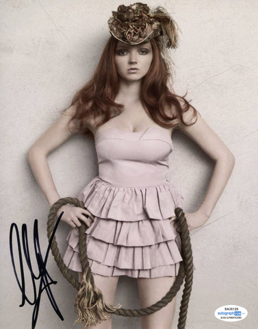 Lily Cole Sexy Signed Autograph 8x10 Photo ACOA #5 - Outlaw Hobbies Authentic Autographs