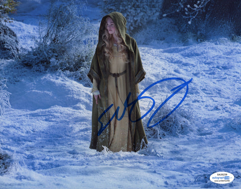 Elle Fanning Maleficent Signed Autograph 8x10 Photo ACOA #6 - Outlaw Hobbies Authentic Autographs