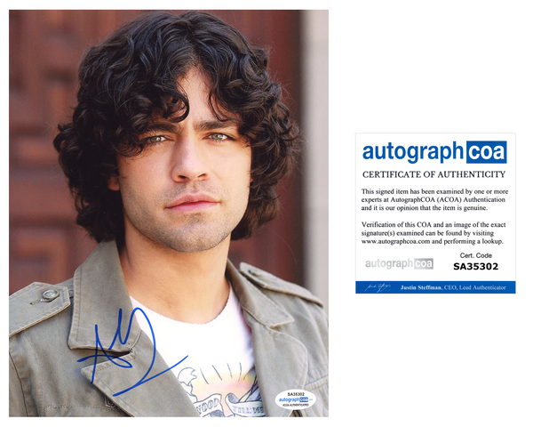 Adrian Grenier Entourage Signed Autograph 8x10 Photo ACOA #2 - Outlaw Hobbies Authentic Autographs