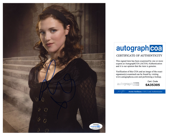 Lucy Griffiths Robin Hood Signed Autograph 8x10 Photo ACOA #3 - Outlaw Hobbies Authentic Autographs
