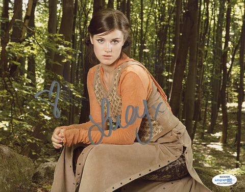 Lucy Griffiths Robin Hood Signed Autograph 8x10 Photo ACOA #7 - Outlaw Hobbies Authentic Autographs