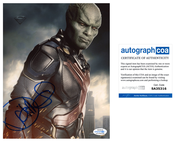 David Harewood Supergirl Signed Autograph 8x10 Photo ACOA - Outlaw Hobbies Authentic Autographs