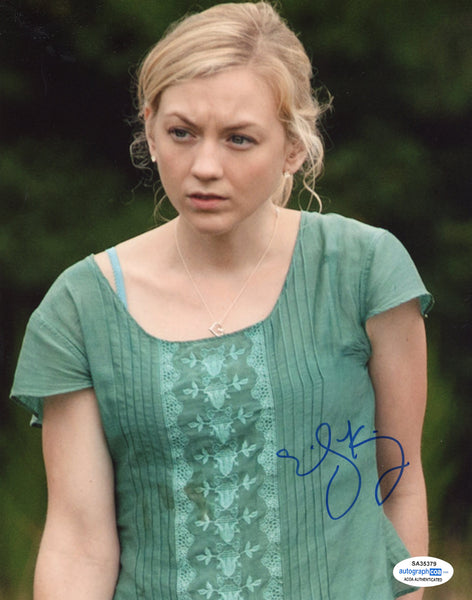 Emily Kinney Walking Dead Signed Autograph 8x10 Photo ACOA - Outlaw Hobbies Authentic Autographs