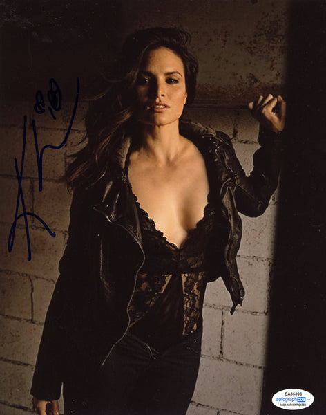 Katrina Law Sexy Signed Autograph 8x10 Photo ACOA #2 - Outlaw Hobbies Authentic Autographs