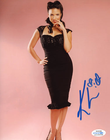 Katrina Law Sexy Signed Autograph 8x10 Photo ACOA #4 - Outlaw Hobbies Authentic Autographs