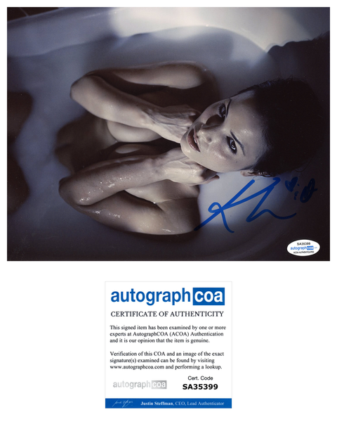 Katrina Law Sexy Signed Autograph 8x10 Photo ACOA #5 - Outlaw Hobbies Authentic Autographs