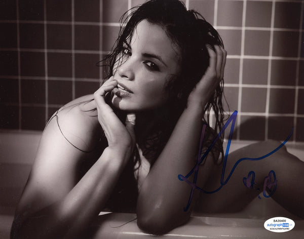 Katrina Law Sexy Signed Autograph 8x10 Photo ACOA #6 - Outlaw Hobbies Authentic Autographs