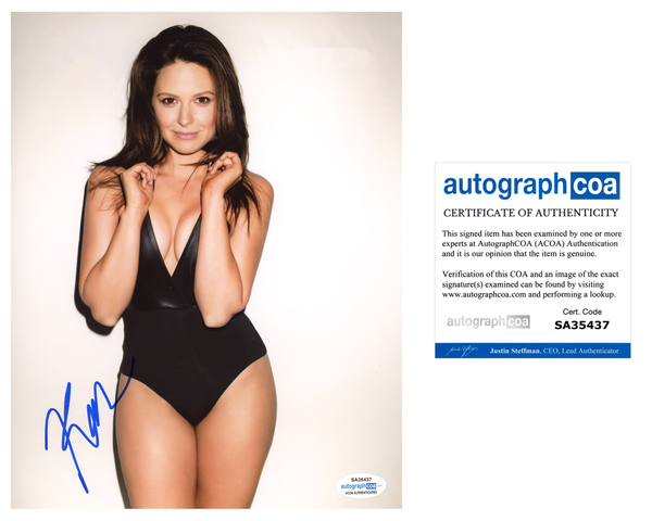 Katie Lowes Sexy Scandal Signed Autograph 8x10 Photo ACOA - Outlaw Hobbies Authentic Autographs