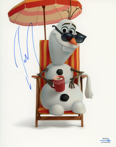 Josh Gad Olaf Frozen Signed Autograph 8x10 Photo ACOA #7