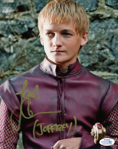 Jack Gleeson Game of Thrones Signed Autograph 8x10 Photo ACOA #11