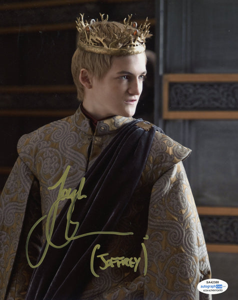 Jack Gleeson Game of Thrones Signed Autograph 8x10 Photo ACOA #13