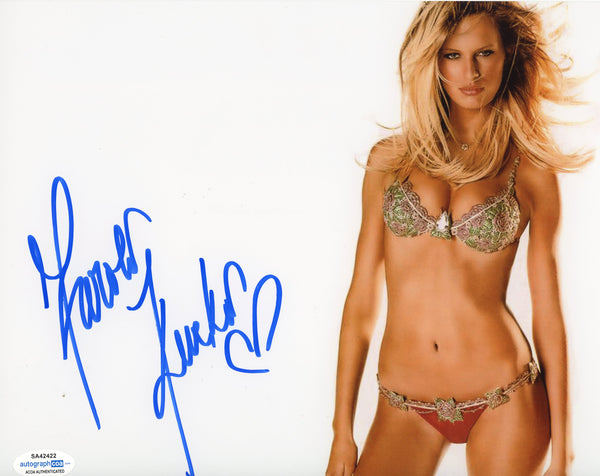 Karolina Kurkova Sexy Signed Autograph 8x10 Photo ACOA #2 - Outlaw Hobbies Authentic Autographs