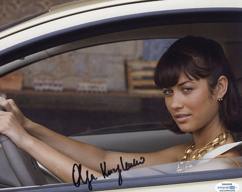 Olga Kurylenko Sexy Signed Autograph 8x10 Photo ACOA #6 - Outlaw Hobbies Authentic Autographs