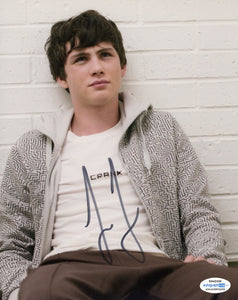 Logan Lerman Percy Jackson Signed Autograph 8x10 Photo ACOA #5 - Outlaw Hobbies Authentic Autographs