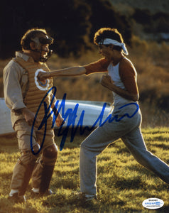 Ralph Macchio Cobra Kai Signed Autograph 8x10 Photo ACOA #13 Karate Kid - Outlaw Hobbies Authentic Autographs