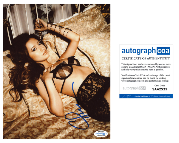 Christian Serratos Selena Sexy Signed Autograph 8x10 Photo ACOA