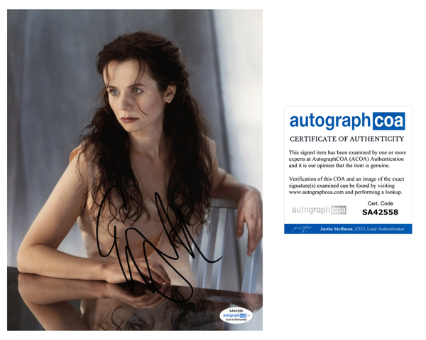 Emily Watson Equilibrium Signed Autograph 8x10 Photo ACOA