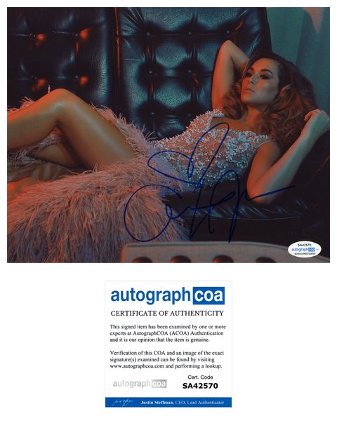 Alexa PenaVega Signed Autograph 8x10 Photo ACOA Sexy #2