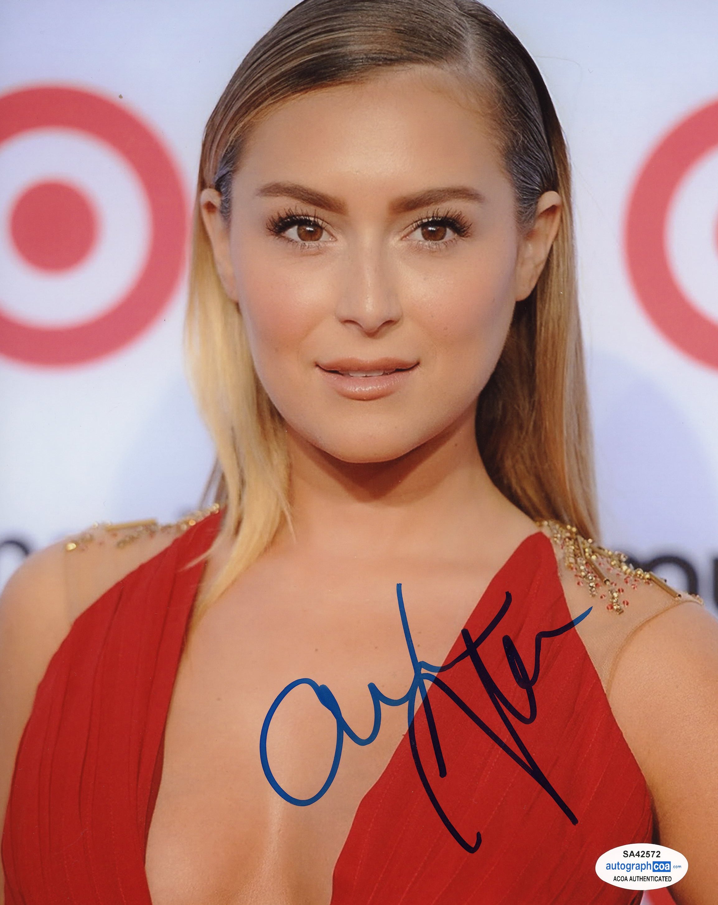 Alexa PenaVega Signed Autograph 8x10 Photo ACOA Sexy #4 | Outlaw