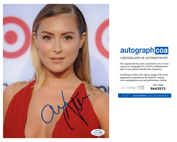 Alexa PenaVega Signed Autograph 8x10 Photo ACOA Sexy #4