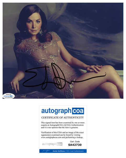 Erica Durance Smallville Sexy Signed Autograph 8x10 Photo ACOA #3