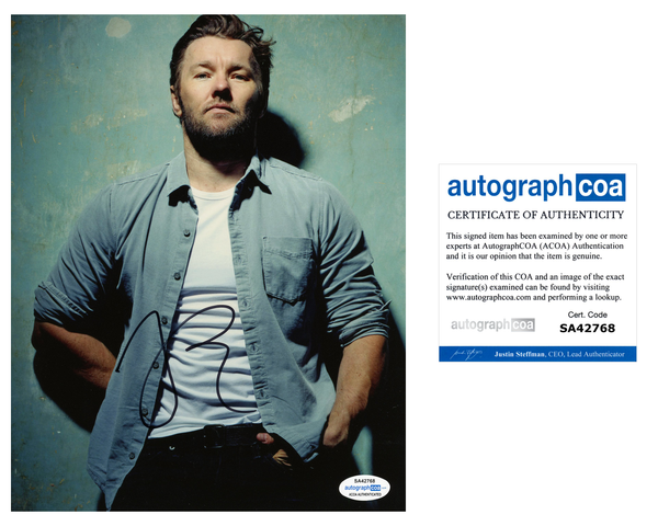 Joel Edgerton Signed Autograph 8x10 Photo ACOA Warrior Gringo