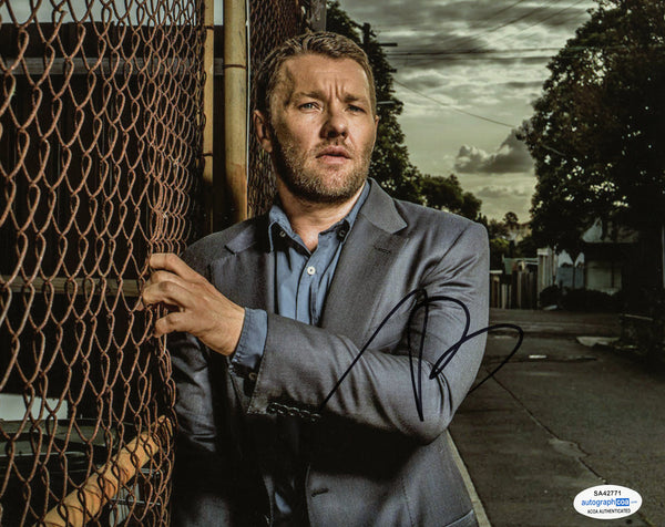 Joel Edgerton Animal Kingdom Signed Autograph 8x10 Photo ACOA Warrior Gringo #4