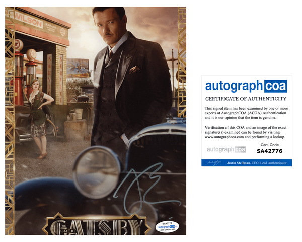 Joel Edgerton Great Gatsby Signed Autograph 8x10 Photo ACOA  #11