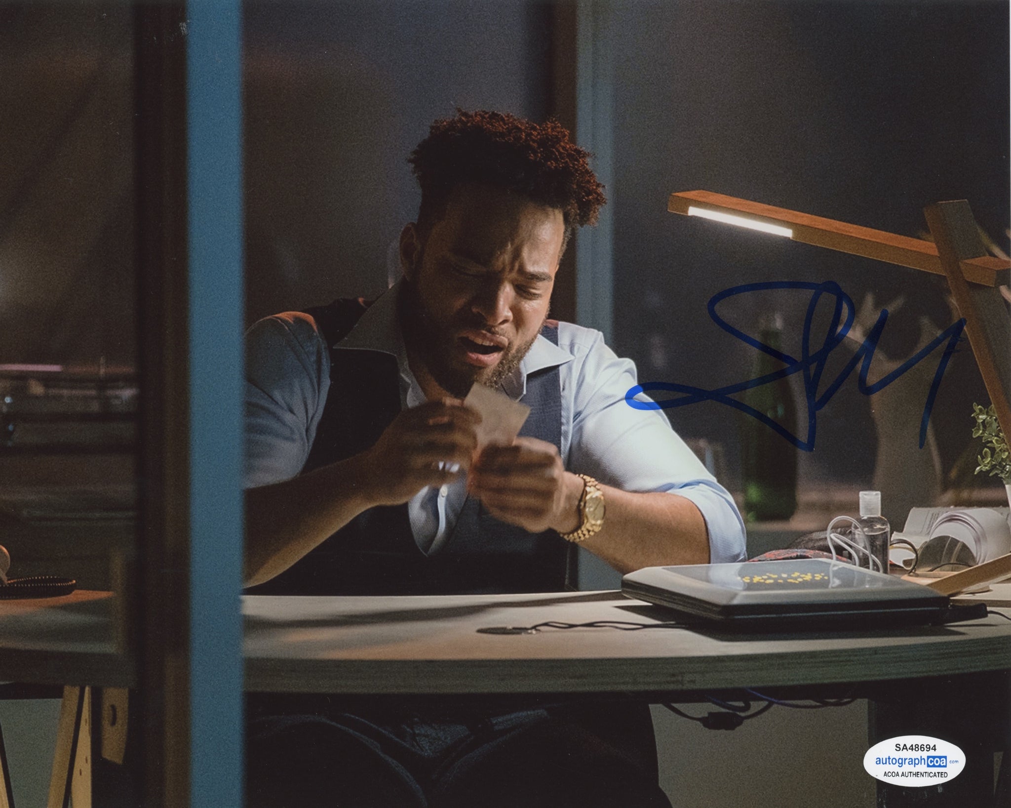 John Clarence Stewart Zoey's Extraordinary Playlist Signed Autograph 8x10 Photo ACOA