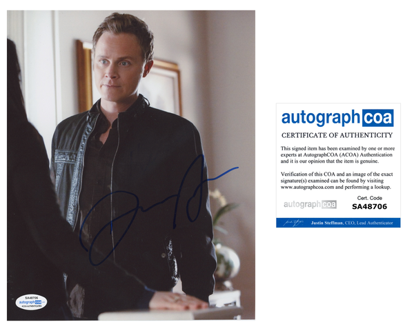 David Anders Vampire Diaries Signed Autograph 8x10 Photo ACOA