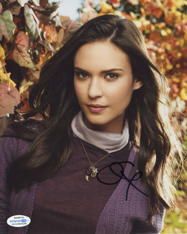 Odette Annable October Road Signed Autograph 8x10 Photo ACOA