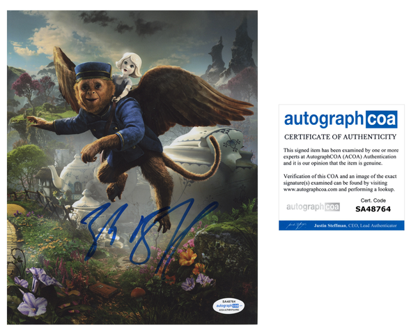 Zach Braff Wizard of Oz Signed Autograph 8x10 Photo ACOA