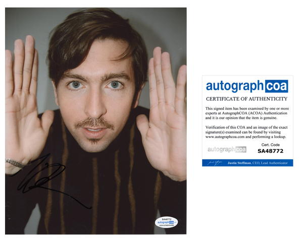 Nicholas Braun Succession Signed Autograph 8x10 Photo ACOA