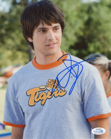 Nicholas D'Agosto Fired Up Signed Autograph 8x10 Photo ACOA