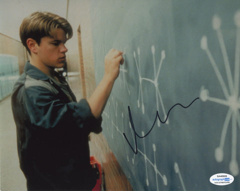 Matt Damon Good Will Hunting Signed Autograph 8x10 Photo ACOA