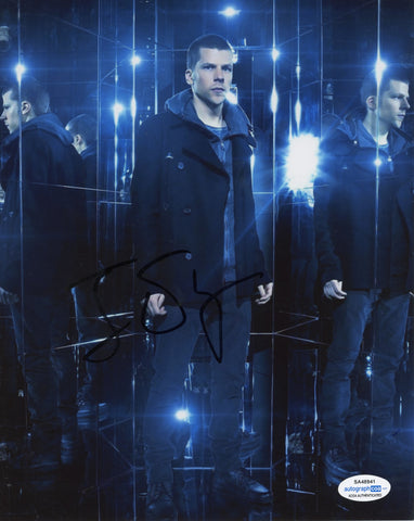 Jesse Eisenberg Now You See Me Signed Autograph 8x10 Photo