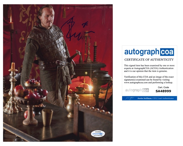 Jerome Flynn Game of Thrones Signed Autograph 8x10 Photo ACOA