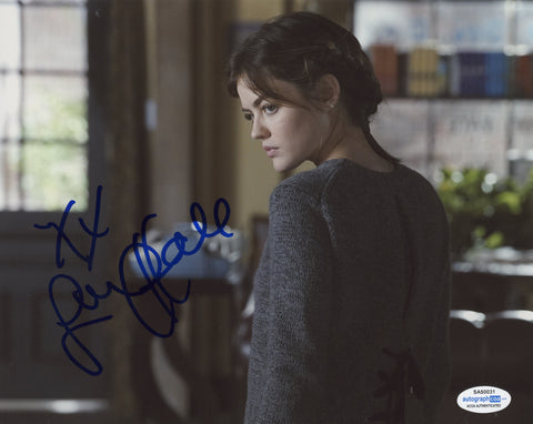 Lucy Hale Sexy Signed Autograph 8x10 Photo ACOA