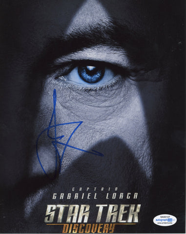 Jason Isaacs Star Trek Signed Autograph 8x10 Photo ACOA