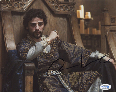 Oscar Isaac Robin Hood Signed Autograph 8x10 Photo ACOA