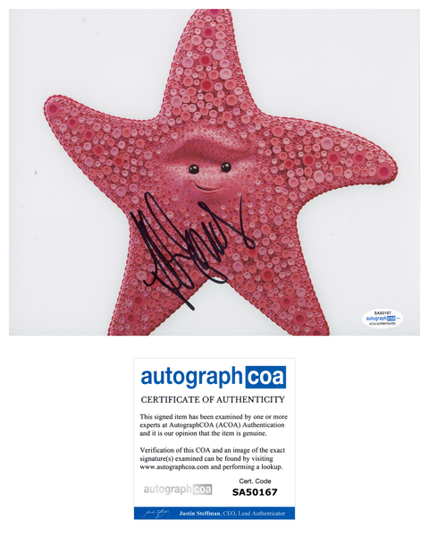 Allison Janney Finding Nemo Signed Autograph 8x10 Photo ACOA