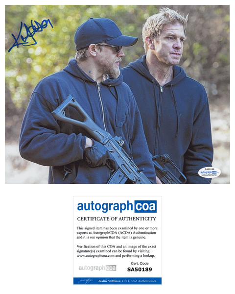 Kenny Johnson Sons of Anarchy Signed Autograph 8x10 Photo ACOA